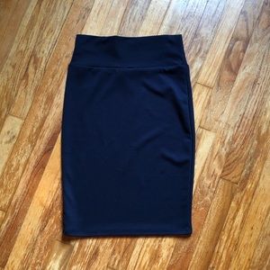 LuLaRoe Navy Blue Cassie Skirt